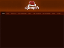 Tablet Screenshot of churchillscigarbar.com